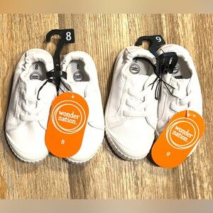 Girl’s Bump Toe Sneakers - Set of 2